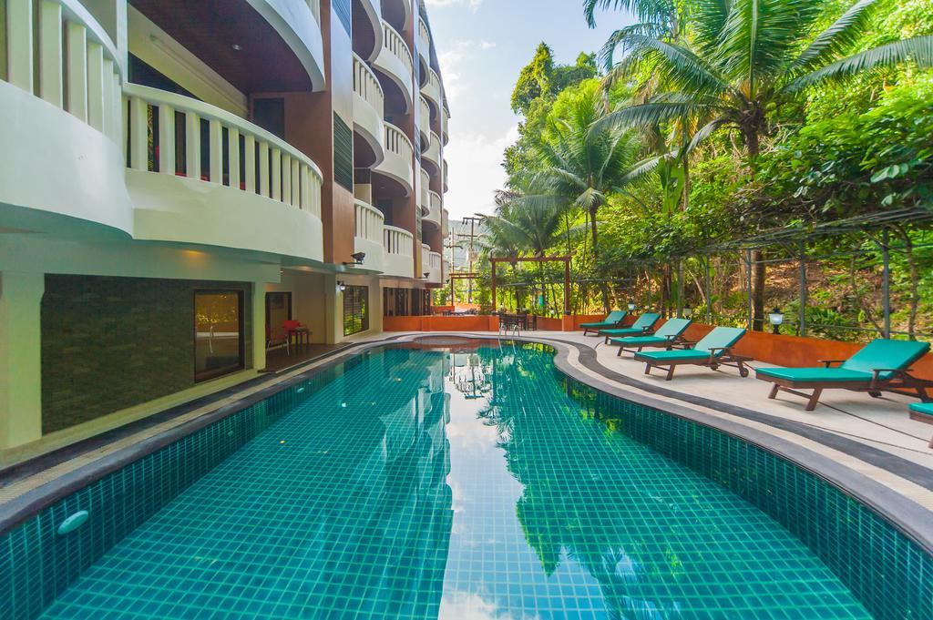 Aparthotel Ratana Hill Patong Exterior foto