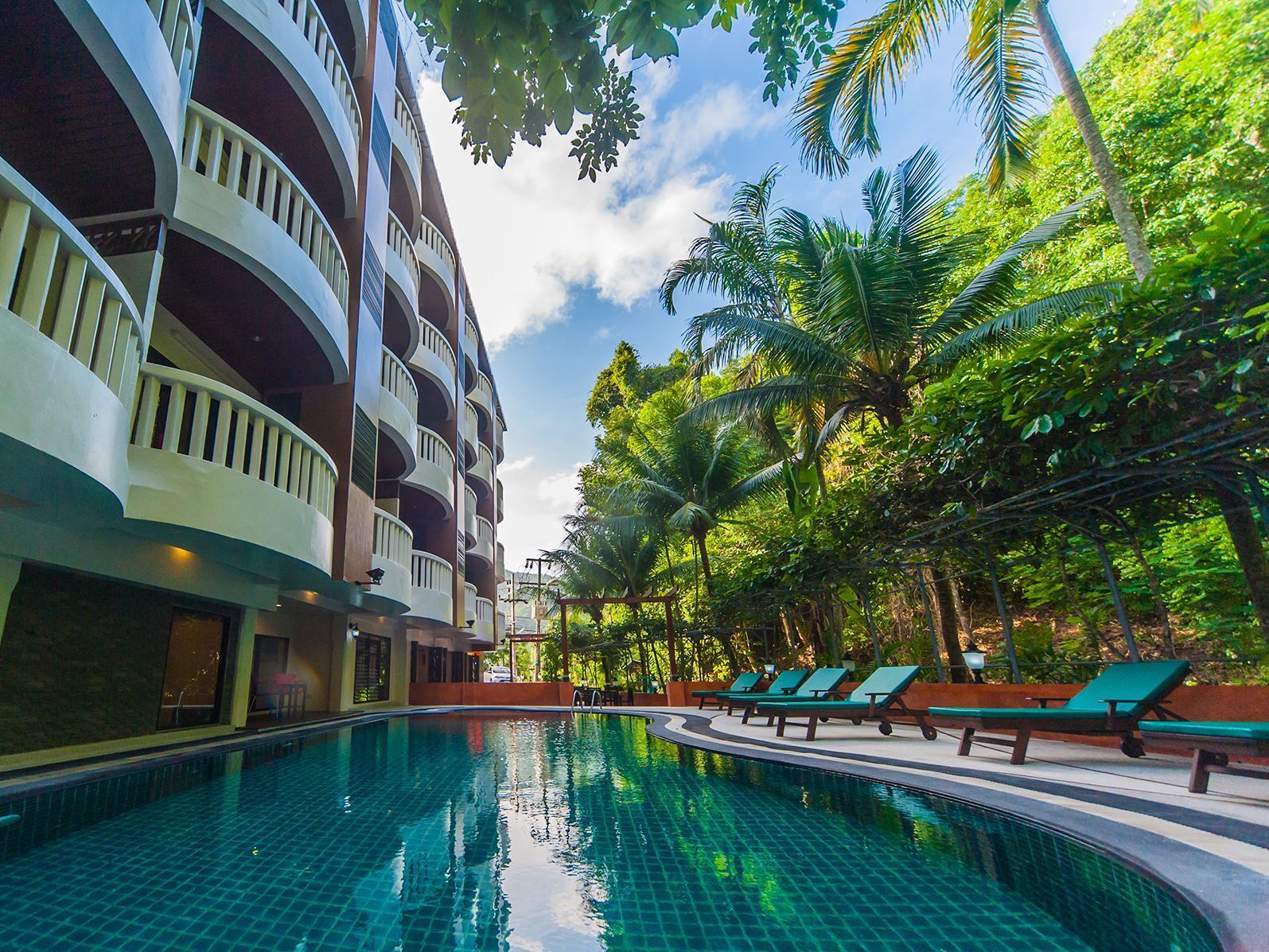 Aparthotel Ratana Hill Patong Exterior foto